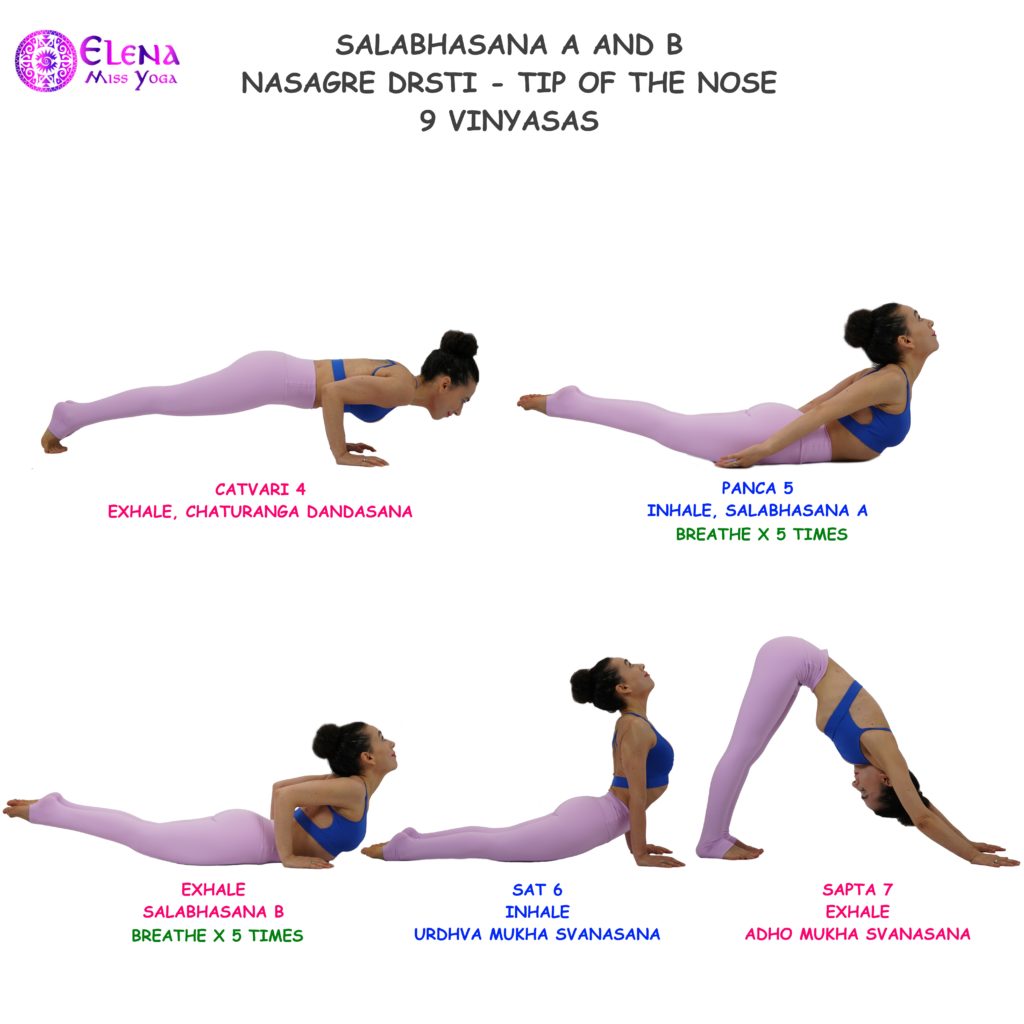 Salabhasana And Bhekasana Elena Miss Yoga