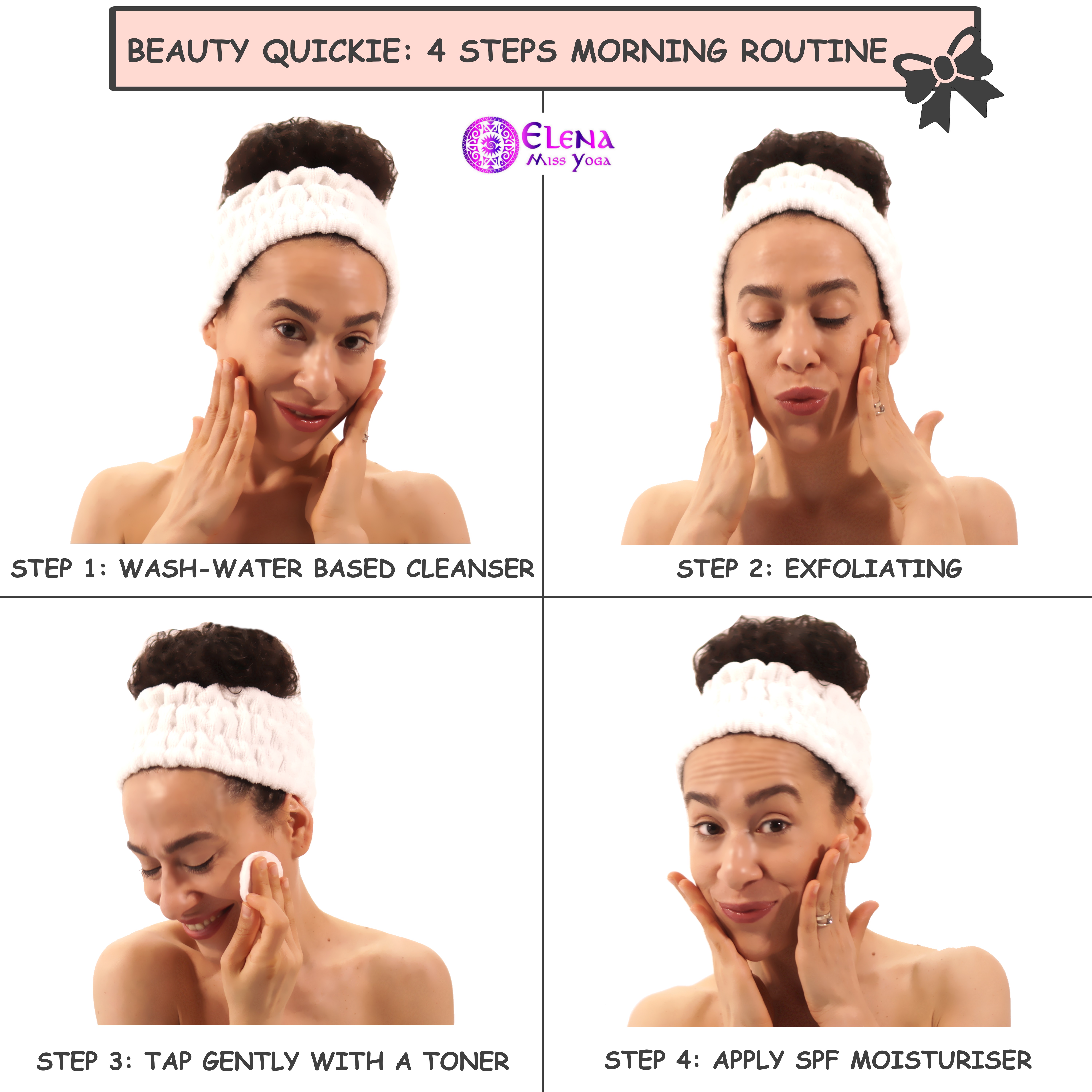 BEAUTY QUICKIE: 4 STEPS MORNING SKINCARE ROUTINE