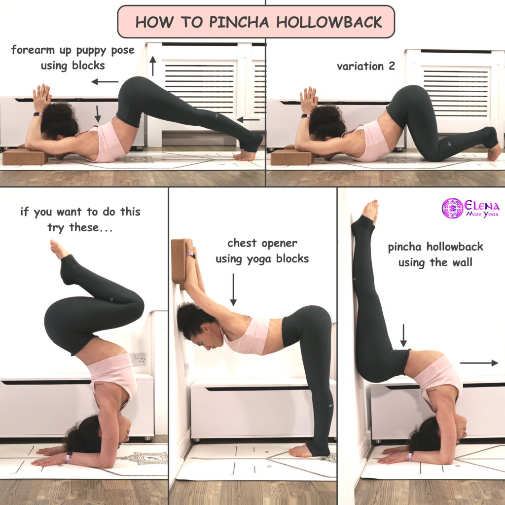 HOW TO PINCHA HOLLOWBACK – Elena Miss Yoga